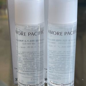 Amore Pacific Treatment Cleansing Oil Face & Eyes 30mlx 2pcs( 60ml) travel size